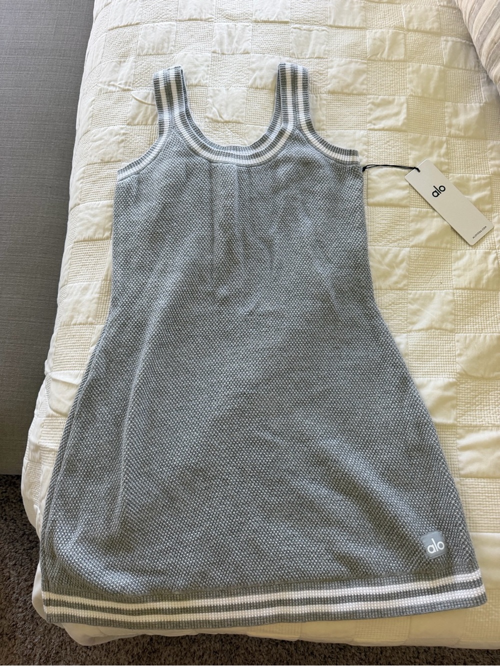 NWT Alo Yoga Tennis Club Sweater Dress, S